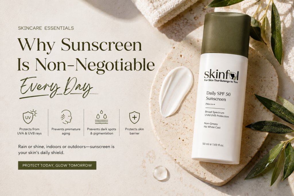 Why Sunscreen Is Non-Negotiable Every Day